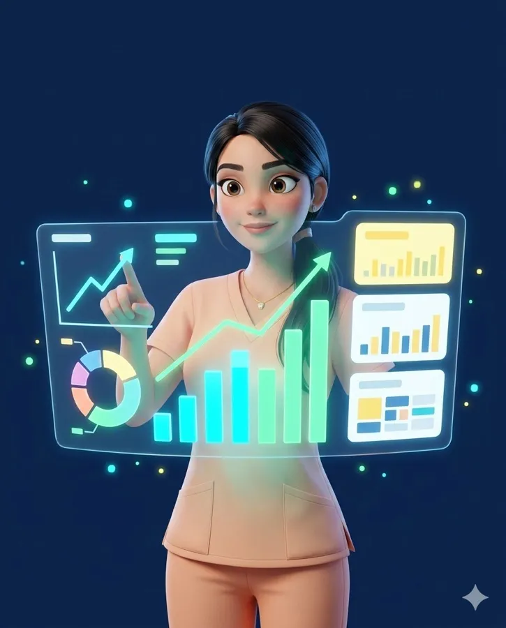 Dashboard y reportes en GerentisDental