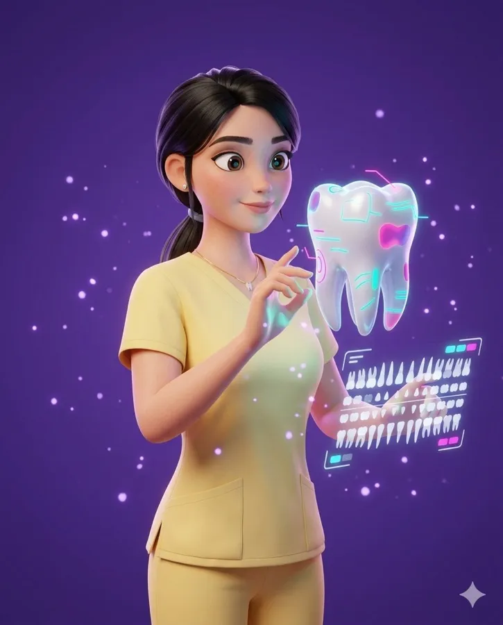 Odontograma por voz en GerentisDental